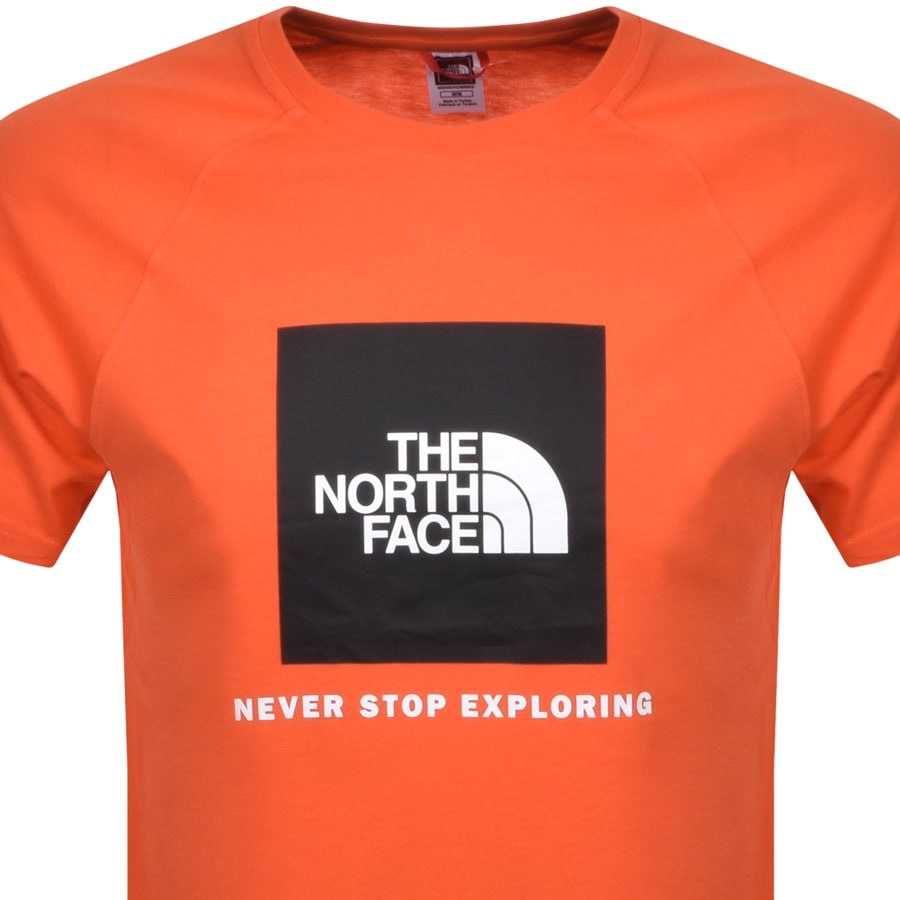 Alternative Image for ProductThe North Face Raglan Redbox T Shirt Orange2